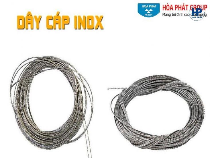 DÂY CÁP INOX (201) GIÁ ĐÃ BAO LẮP ĐẶT